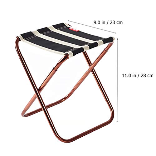 CLISPEED Fezes de Acampamento Cadeira Dobrável Portátil para Pesca Churrasco Ao Ar Livre Oxford Pano
