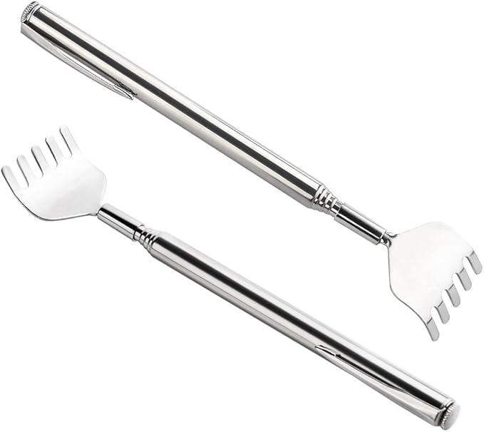 2-PCSTelescopic khujli stick Back Scratcher with Long Handle Adjustable Backscratchers Telescoping for Women Men Pregnant Extendable Head Body Scratcher Retractable Over-Sized Bristled Scratcher (B0DGTPSSL3) Amazon Price History, Amazon Price Tracker