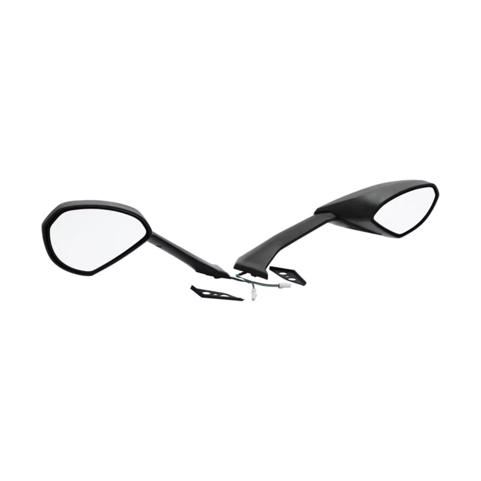 Espejos retrovisores laterales para motocicleta Panigale V4 2019 con señal de giro LED 6