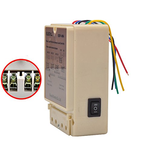 Elecall Edf-96A Controlador Automático De Nivel De Agua 10A 220V Electrónico Sensor De Detección De Nivel De Líquido De Agua Controlador De Bomba De Agua