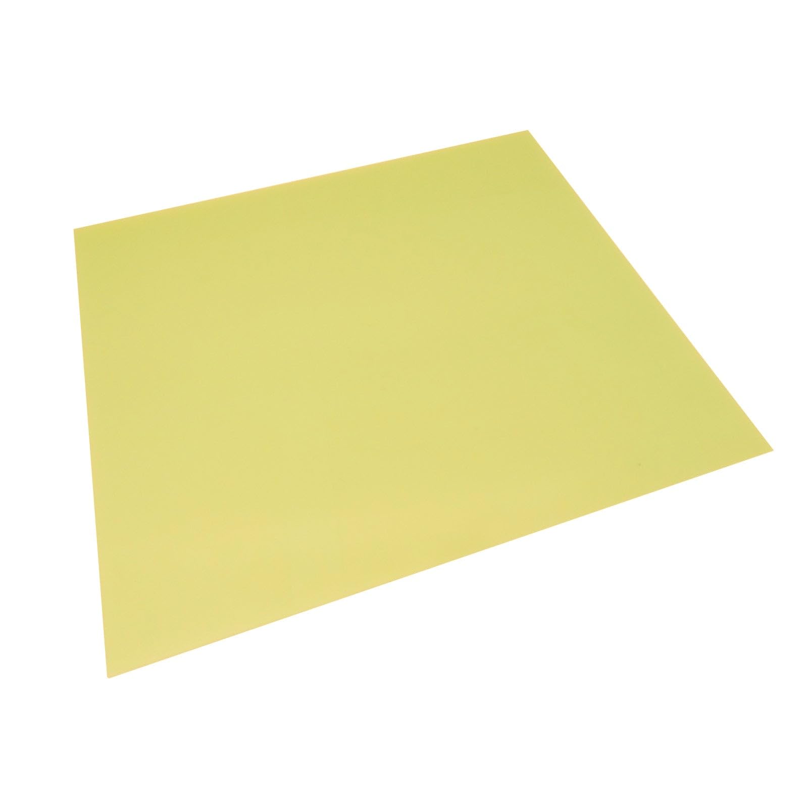 335x300x0.5mm Fiberglass G10 Composite Laminate Sheet Panel 13x11.8" (Yellow)