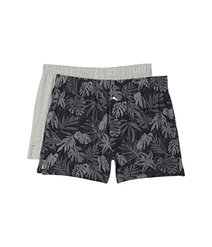 Tommy Bahama Men's 2-Pack Knit Boxers Leaves Stripe
