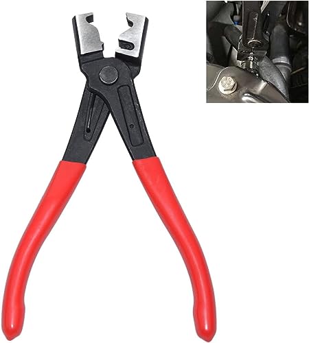 CENWOTL Pince de serrage pour tuyau automobile Clic and Clic de type R, pince à collier CV