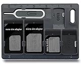 El adaptador de tarjeta SIM te permite convertir el tamaño de tu tarjeta SIM. Esto es ideal si quieres utilizar la misma tarjeta SIM en un teléfono diferente o cambiar entre un teléfono más nuevo y otro más antiguo que requiere una tarjeta SIM de tamaño diferente.