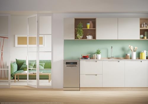 Lave vaisselle Candy RapidÓ CF0C7SB0FX Pose libre 10 couverts C - vue 3