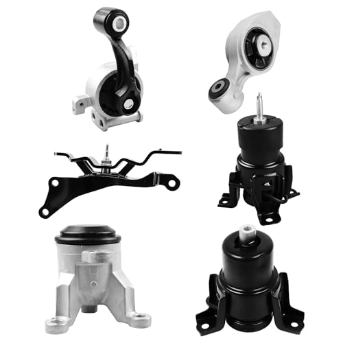 6Pcs Engine Mount Kit, For Nissan Maxima 2015-2020 3.5L V6, Replace# A4355HY A4356HY A4354HY A7362 A7386 A7372