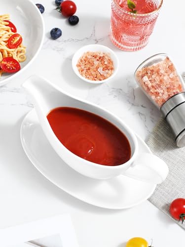 Yedio 18 Oz Gravy Boat With Saucer thumb #5