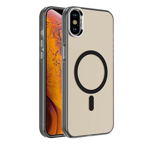 Coque iPhone Xs Max aimantée antichoc pour éviter les chutes et le jaunissement