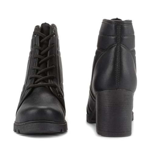 Coturno Feminino Dakota de Salto Bloco Preto - 38