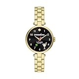 Kate Spade New York Women's Holland Three-Hand Gold-Tone Stainless Steel Bracelet Watch