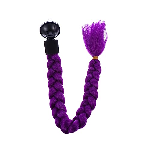 ULTECHNOVO Motorcycle Helmet Braid Decoration for Men and Women Detachable