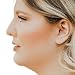 16 Gauge Ear Cuff - For Pierced or Non Pierced - Ear Conch Piercing Smooth Design 14K Gold Filled 16g 10MM