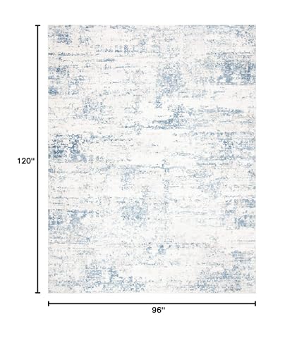 SAFAVIEH Amelia Collection Tapete 8'x10' Ivory Azul miniatura 2