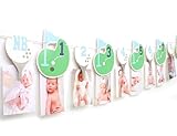 Golf 1St Birthday Photo Banner - Golf First/1St Birthday Party Decorations,Milestone Banner Hole In One Monthly 1-12 Photo Banner (Photo)