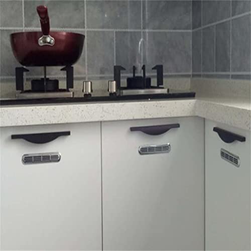 Rejilla de ventilación ovalada para armario, zapatero, ventilación con ajuste de altura y diseño de plástico miniatura 5