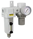 PneumaticPlus SAU4020M-N04G-MEP Air Filter Regulator Modular Combo 1/2