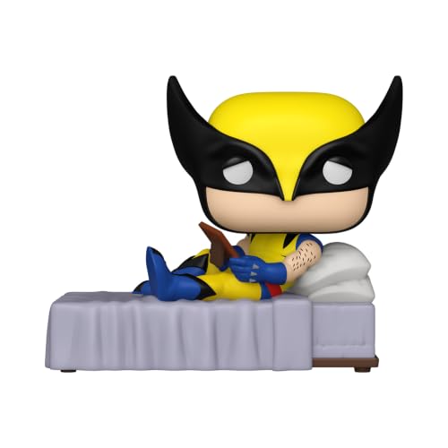 Marvel Figurine POP! Deluxe Wolverine dans le lit Meme 9 cm - vue 3