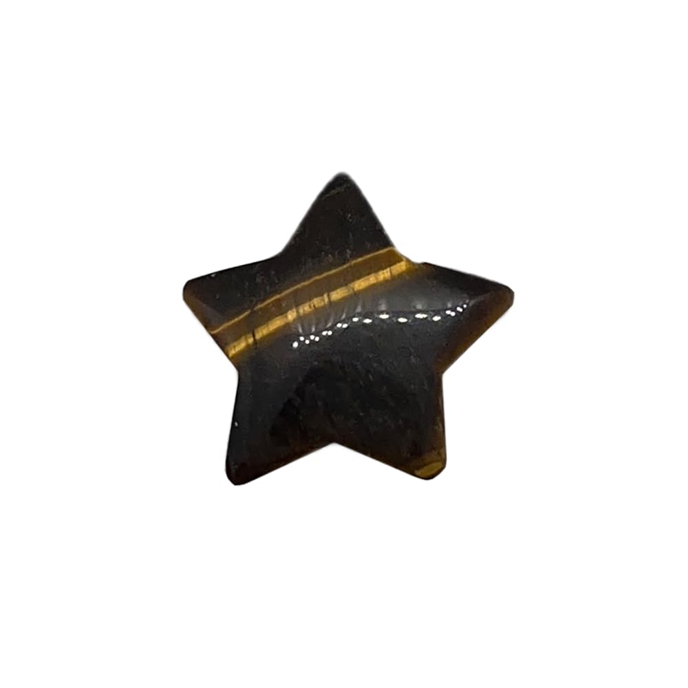 VIE Crystal Star, 2cm, Tiger's Eye