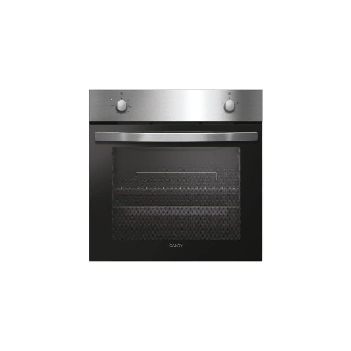 Candy FIDC X100IT Four électrique, 70L, Classe A, Acier Inoxydable, 4 fonctions, 59,5 x 59,5 x 56,8 cm
