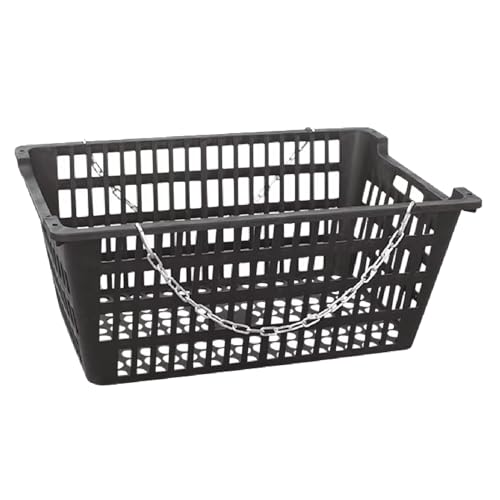 GOCHUSX Catch Basin Drain Filter, Square Catch Basin Drain Filter, Sewer Grate Outdoor Drain Cover, Clogging Drainpipe Network for Driveway Lawn Water Trench Channel(Black-2PCS)