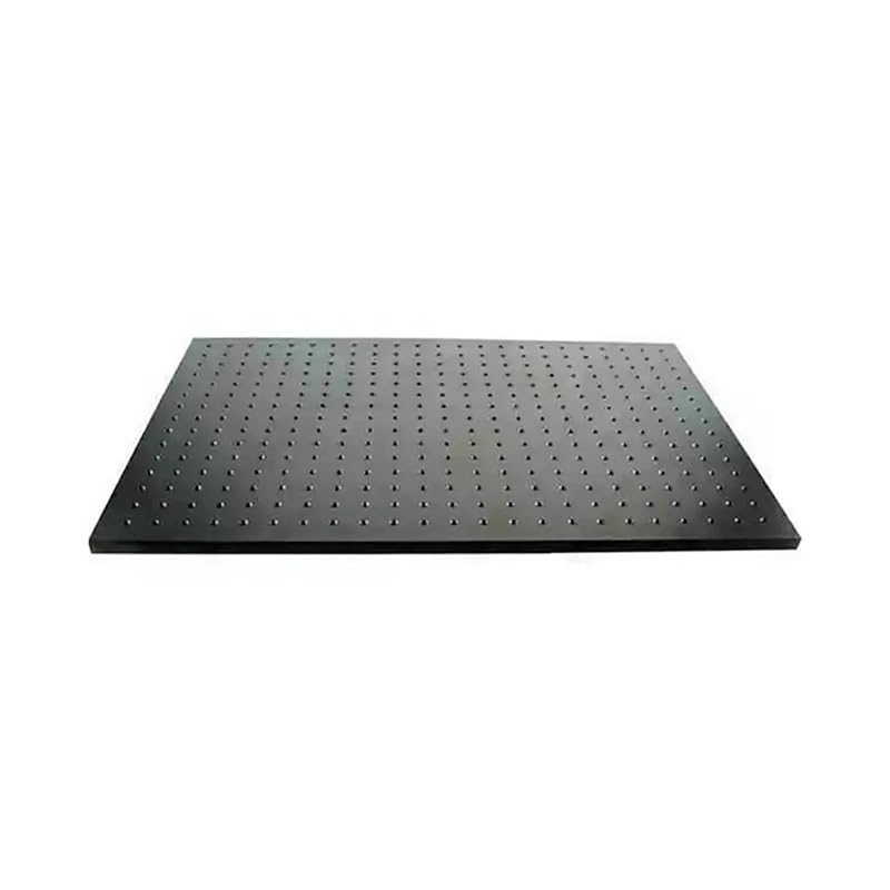 Piastra piatta ottica ad alta precisione, 400 x 400 x 13 mm, per uso in laboratorio, basetta sperimentale in alluminio con filettatura M6 per misurazioni accurate