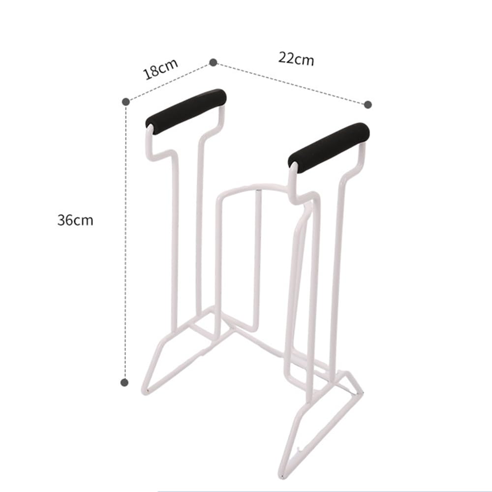 HEYOUTH Calzador de Calcetines,Calzador de Medias de Compresión,Ayuda para Poner Calcetines,Cómodas Empuñaduras de Espuma,Poner Calcetines Personas Mayores