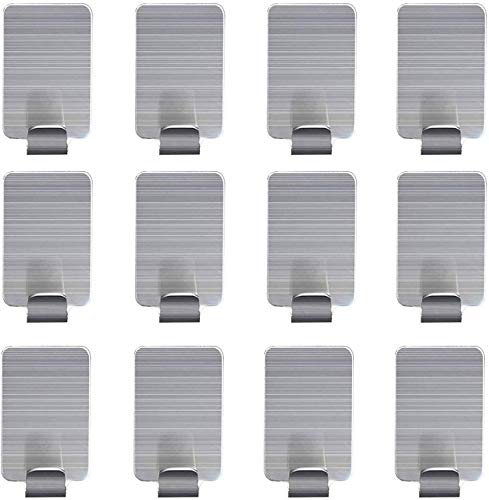 Ganchos de pared, AOMEES 12pcs gancho autoadhesivo
