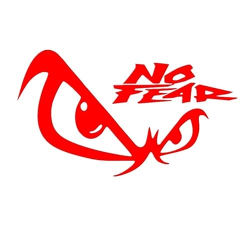 AeRko デカール 車 No Fear of Car ステッカー ビニールデカール 装飾 バンパー 取り外し可能なデカール 窓 ラップトップ(カラー: B、サイズ: 15cm)のサムネイル