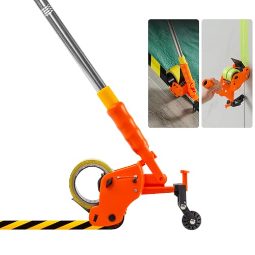 Machine à ruban de sol BAUSATZ manuelle pour traçage précis et étiquetage des sols