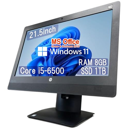 【2台セット】【メーカー再生品】21.5型液晶ディスプレイ一体型PC Amazon.co.jp: 【整備済み品】エイチピー 一体型PC 600G3 / 21.5型フル