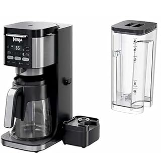 Ninja CFP105 DualBrew Hot & Iced Coffee Maker Black (Renewed) Bundle with 2 YR CPS Enhanced Protection Pack