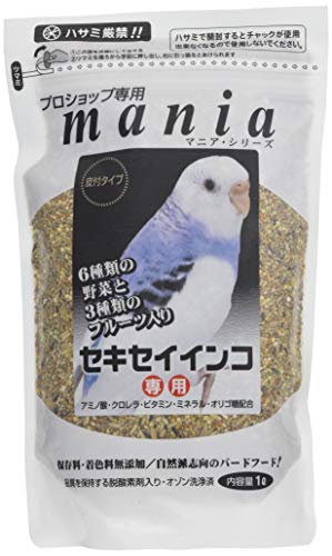mania(マニア) プロショップ専用 セキセイインコ 1L