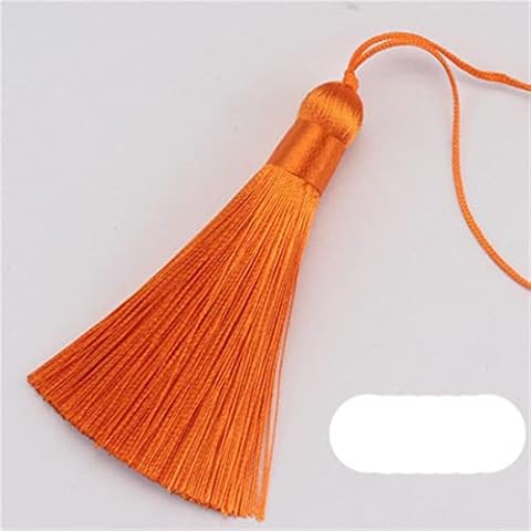 2pcs / Pack 8cm Cepillo de Cortina de Flecos de Borla de Seda Cover