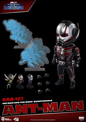 Beast Kingdom Ant-Man And The Wasp: Quantumania – Ant-Man Eaa-167 Egg Attack Action Figure #TOP6