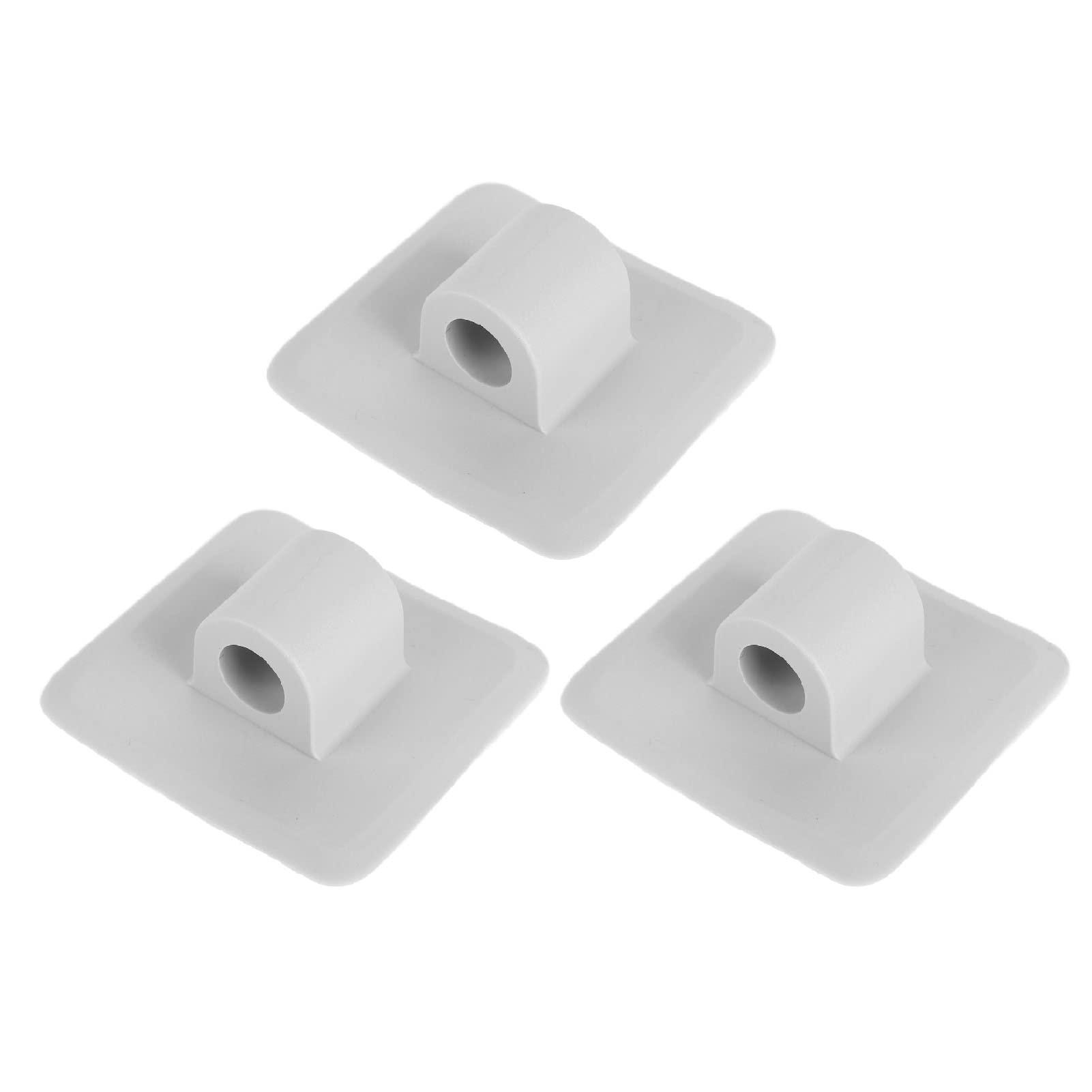 3 Pces Boat Motor Support Buckle, Rubber Boat Fixing Bracket Buckle Inflatable Boat Kayak Motor Fixed Buckle Bracket for Yacht(Grey)