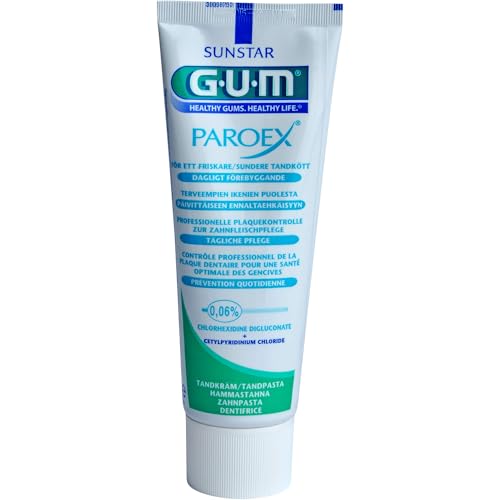 GUM Paroex 0,06% CHX Zahnpasta, 75 ml Zahncreme – Ansicht 5