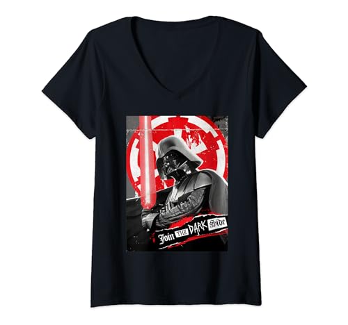 T-shirt Star Wars femme col V style original pour vos sorties décontractées