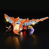 - Kit sólo condujo: Diseñado para LEGO 76107, con este kit de la luz, puede traer sus superhéroes de Marvel Ultimate Battle Thanos de oscuro a claro, hacer que viene a la vida.