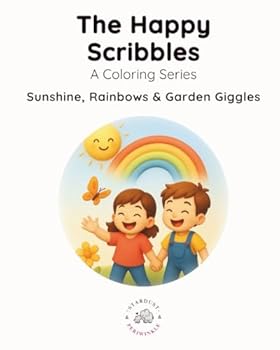 Paperback The Happy Scribbles: Sunshine, Rainbows & Garden Giggles Book