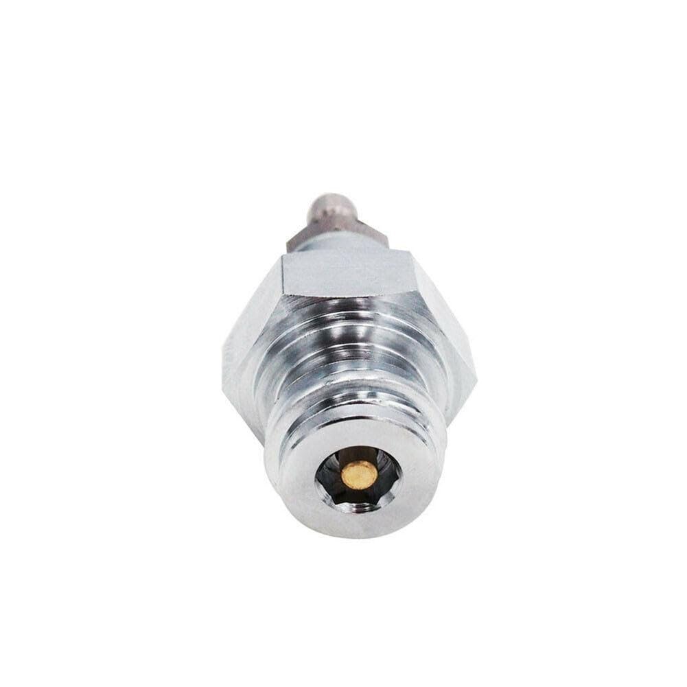EasyByMall Adaptador de manguera de alta presión para carbonatadores de agua Blue Home, W21.8-14 a ACME, conexión cilíndrica de 90 cm, línea de transferencia de metal