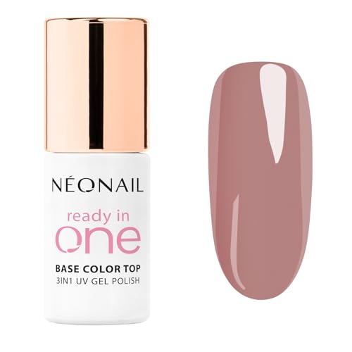 NÉONAIL Vernis Semi Permanent Couleur 7,2 ml - Vernis Gel UV Semi Permanent - Rose - One Dusty Rose - Vernis à Ongles 3 en 1 - Base Coat - Top Coat - Gel Polish - Gel UV - Nail Art
