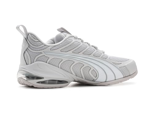 PUMA Women's Voltra Running Shoes, Feather Gray-PUMA White-PUMA Silver, 10.5 - image 4