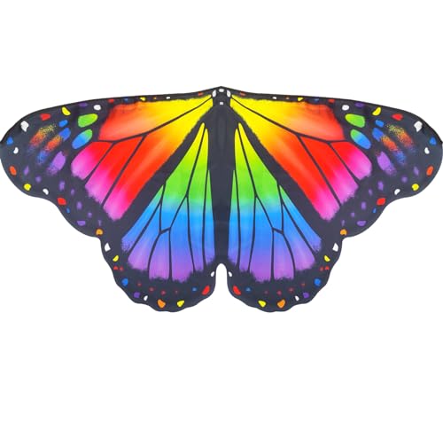 Disfraz de alas de mariposa para niñas miniatura 2