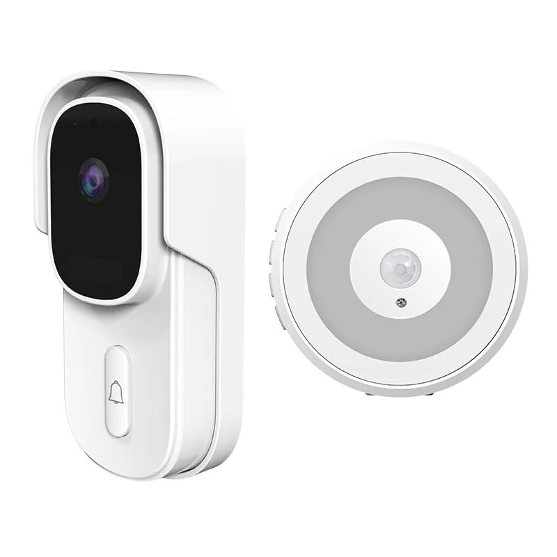Sonnette extérieure sans fil à batterie pour surveiller votre maison
