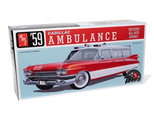 Kit Modelo Ambulancia Cadillac 1959 Escala 1:25