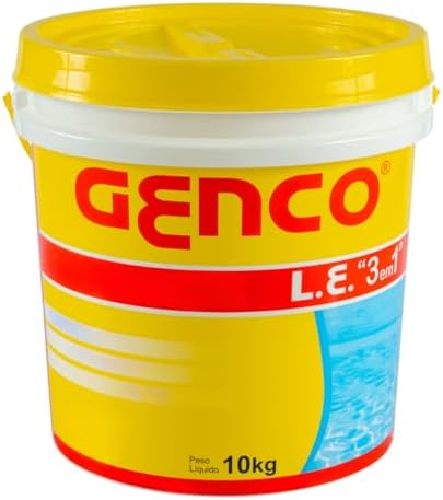 Cloro Granulado 10Kg Genco 3 em 1 para Piscinas – Limpeza e Clare...