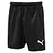PUMA Liga Shorts Core Jr Pants, Unisex niños, Black White, 164