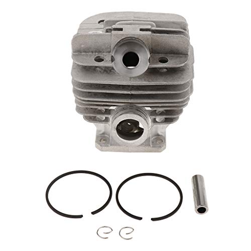 Dolity Conjunto de cilindro de 48 mm adequado para 034 034AV 034 Super 036 MS360 Petrol
