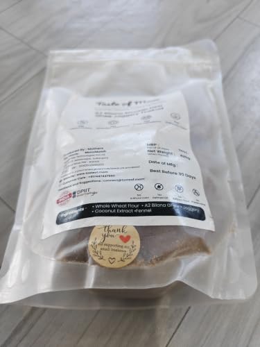 Image of Taste of MOM Thekua Traditional Bihar Sweet Snack | Jaggery & A2 Bilona Desi Ghee Indian Mithai | Classic Regional Recipe | Regular Pack 150g | Traditional Indian Sweet Treat