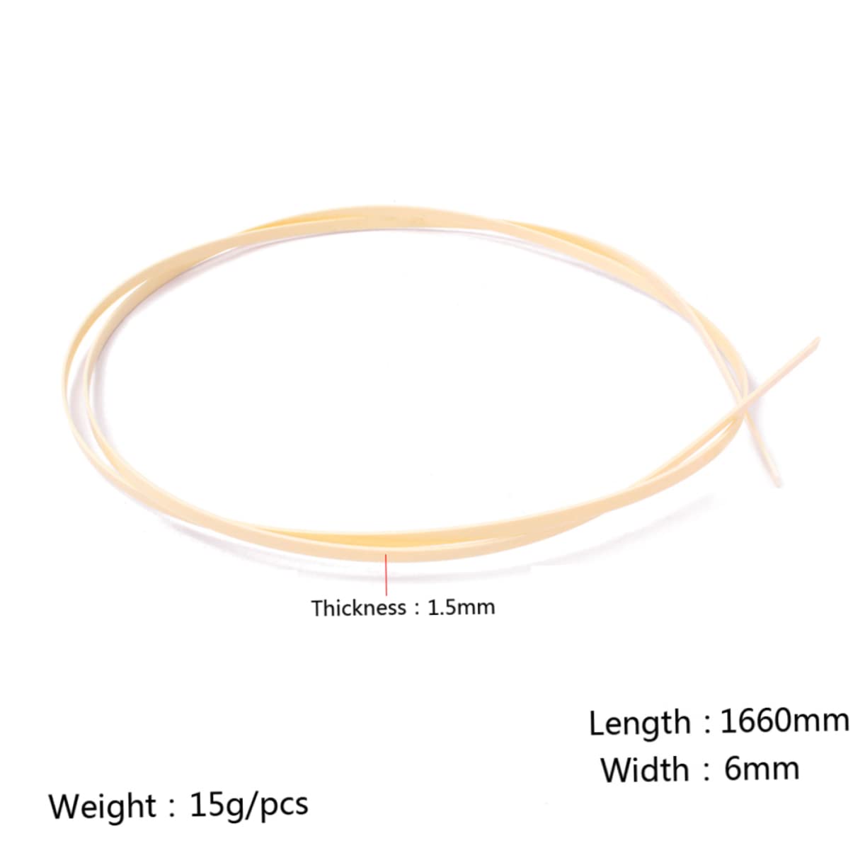 Vaguelly Binding Strip for Guitar and Ukulele Repair Plastic Purfling Trim Wide Durable Strips for Luthier DIY Projects Replacement for Old Damaged Edges